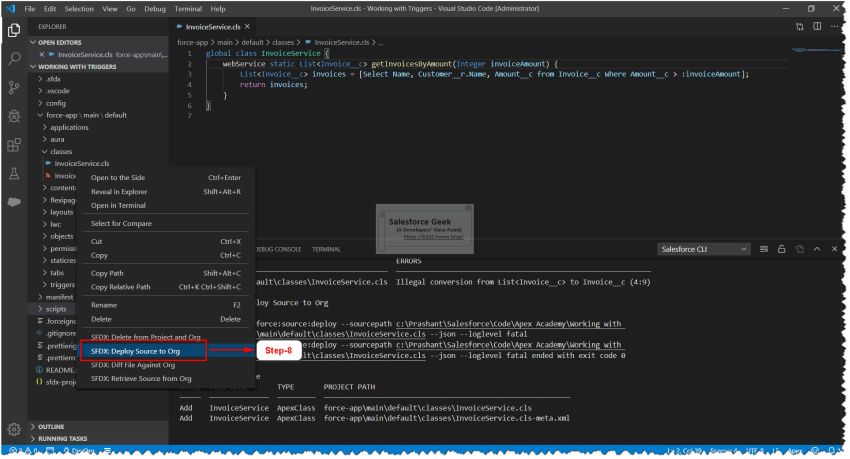 How to Develop Custom Salesforce SOAP API Endpoint
